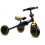 Trojkolesový bicykel 3v1 Tiny Bike žlto-čierny 